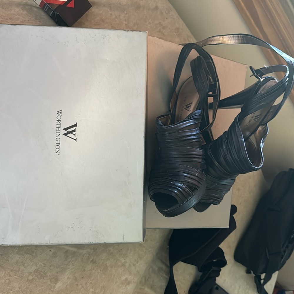 Worthington heels, used but excellent condition.